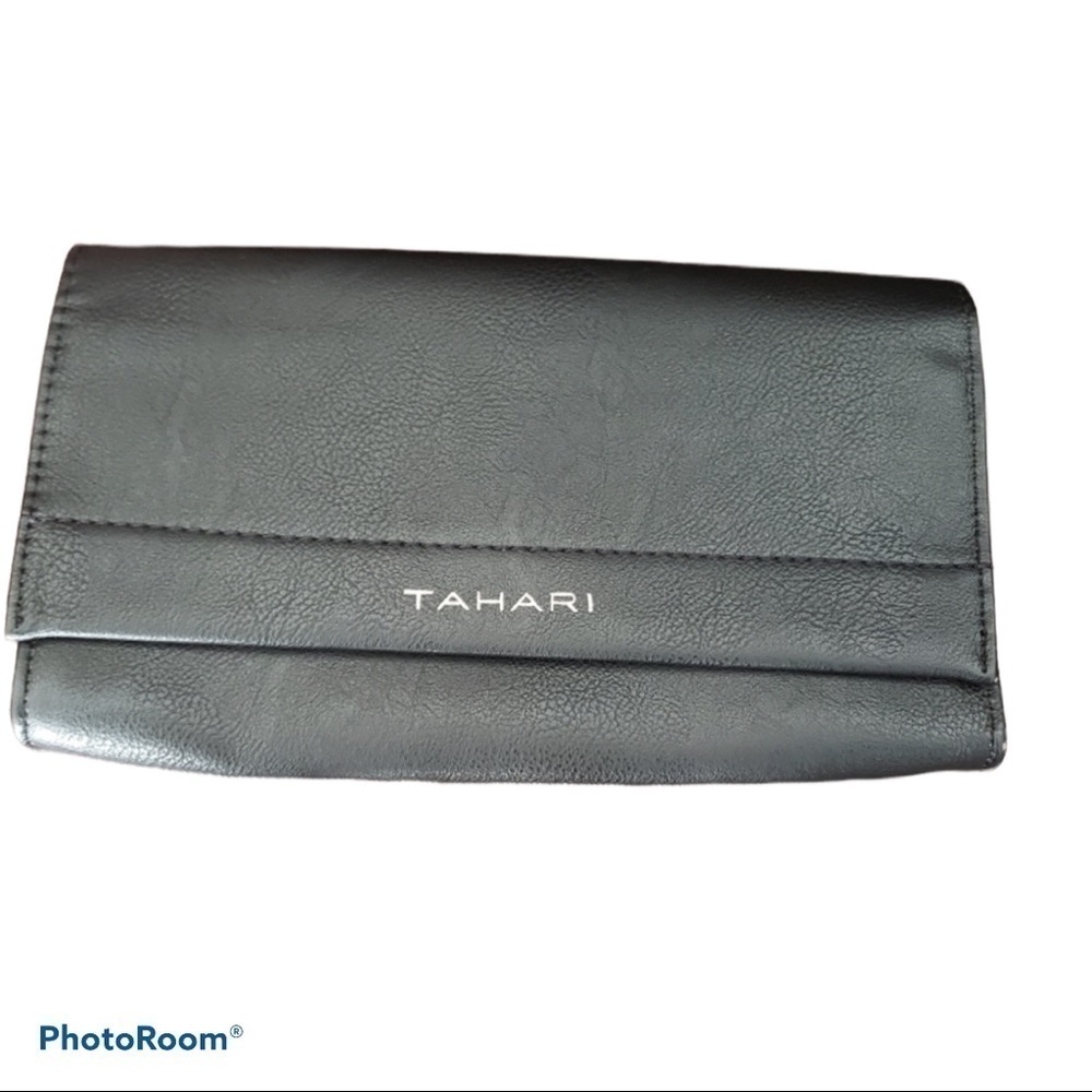 Tahari  black long Wallet
